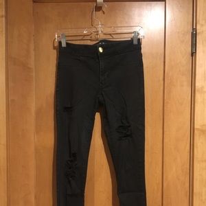 American Eagle black jeggings